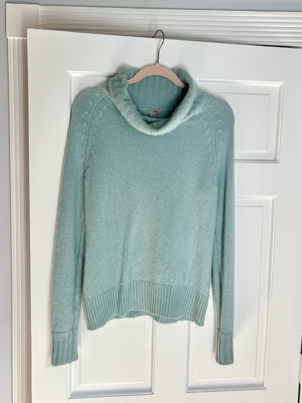 Halogen Mint 100% Cashmere Cowl Neck Sweater - Women's